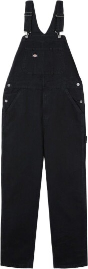 Dickies Men's Canvas Bib Black XXL
