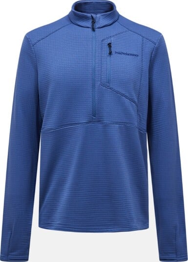 Peak Performance M Trail Polartec Half Zip Golfgenser herre Summit Sky Medium