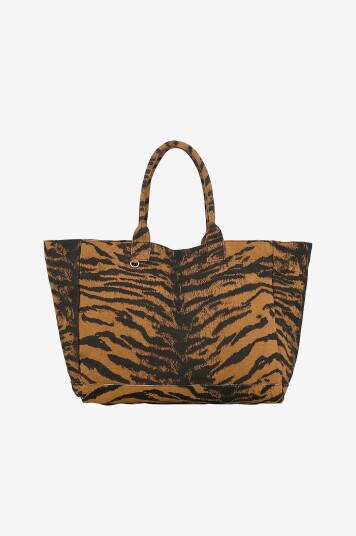 Becksöndergaard Handlepose Tigarea Canvas Camila Bag Brun Becksöndergaard Handlepose Tigarea Canvas Camila Bag Brun