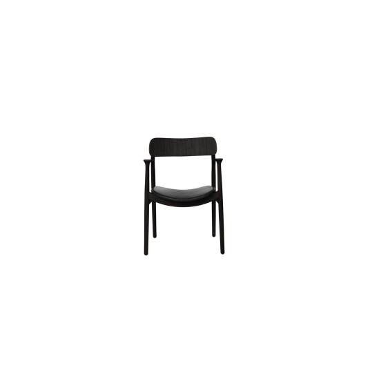 Sibast Furniture Bent Hansen Asger Spisestol Sortlakkert Eik/Zenso 3 207