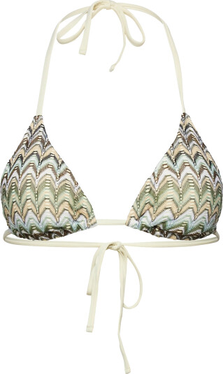 Becksöndergaard Amber Bel Bikini Top   Green   S