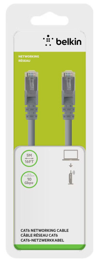 Belkin Cat6 nettverkskabel (5 m)