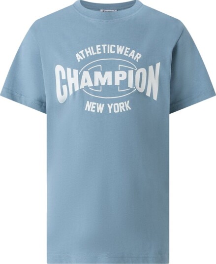 Champion T skjorte   Blå   Champion   13 14 år (158 164)   T skjorte   Lyseblå