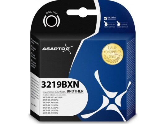 Tusz Asarto Tusz Asarto Do Brother 3219Bxn | Lc3219xlbk | 3000 Str. | Black