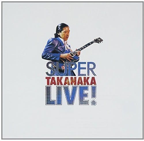 Masayoshi Takanaka  Super Takanaka Live  CD
