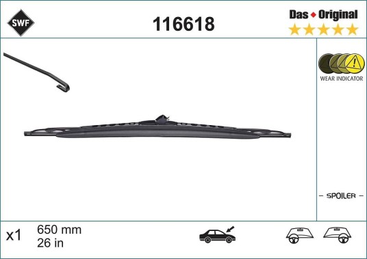 SWF 116618 Vindusvisker