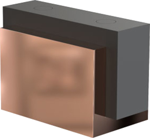 Frost dørstopper 5001 polert kobber