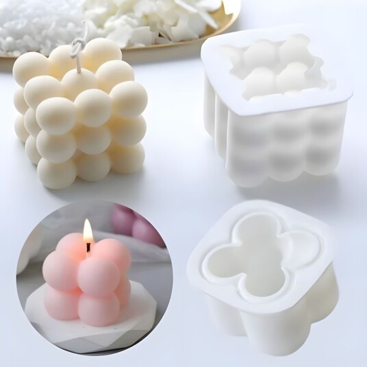 Other Brand 2st ljusformar - Skapa egna ljus DIY Gjutform Candle molds