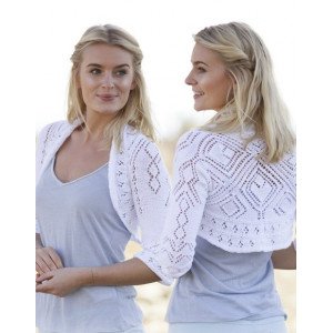 Kamelia by DROPS Design Sjelevarmer Strikkeoppskrift str. S XXXL Small/Medium