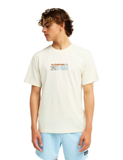 Quiksilver Opqs Pirates Island Ss Cream XL Quiksilver Opqs Pirates Island Ss Cream XL