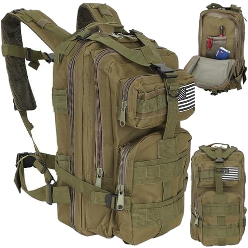 Militærveske / Ryggsekk i Nylon - 26 Liter