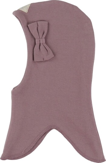 Racing Kids Balaclava   2 lags   Dusty Purple m. Sløyfe   Racing Kids   9 24 md   Balaclava   dobbel Lilla Rosa   74 92