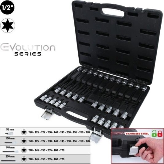 KS TOOLS 911.4550 Pipenøkkelsett KS TOOLS 911.4550 Pipenøkkelsett
