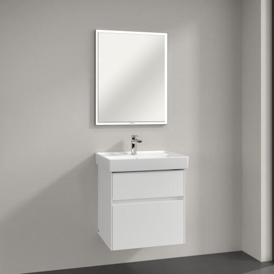 VILLEROY & BOCH MY VIEW NOW SPEILSKAP INNBYGGING 60X75 M/ LYS HØYRE