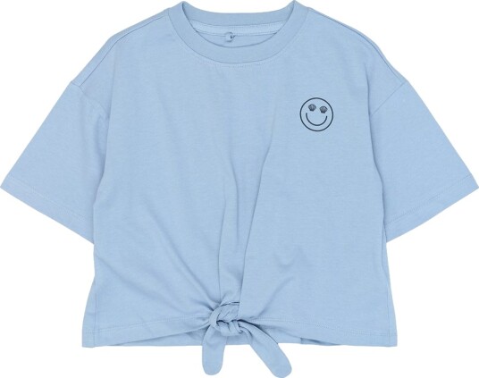 The New Tntilda Short Os S_S Tee Blue 122/128 The New Tntilda Short Os S_S Tee Blue 122/128