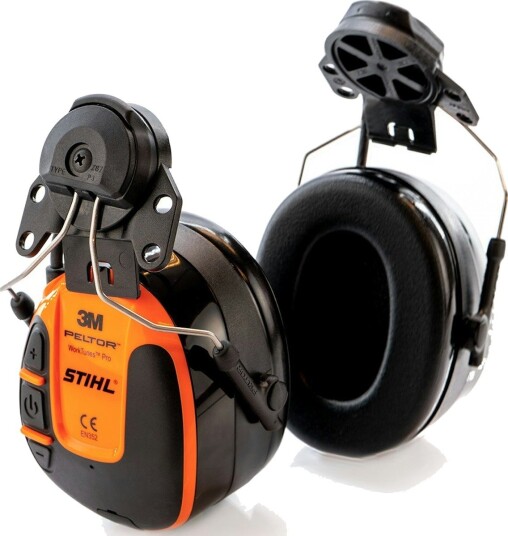 Hørselsvern STIHL FM-radio Hjelmfeste