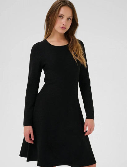 Kaffe Kamalina Knit Dress - Black - XXL Kaffe Kamalina Knit Dress - Black - XXL
