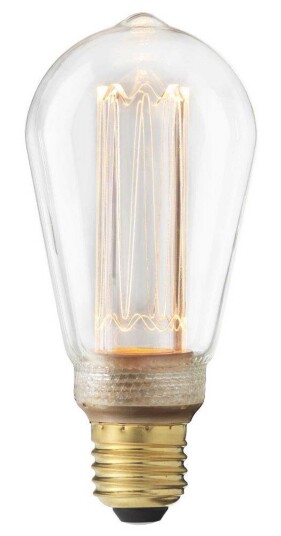 PR Home LED-pære E27 Klart 2000K 1W