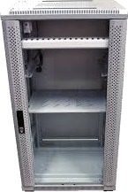 Allnet All-Snb6112bdgrau Frittstående Hylle 12U Nøkkellås 55 Kg Grå