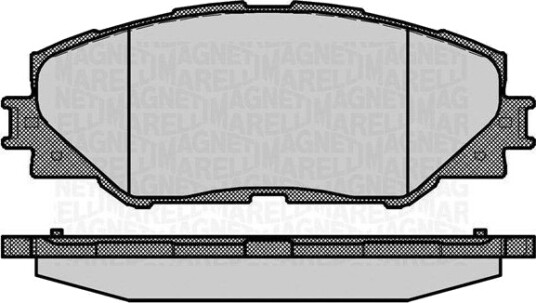 MAGNETI MARELLI 363916060632 Bremseklosser