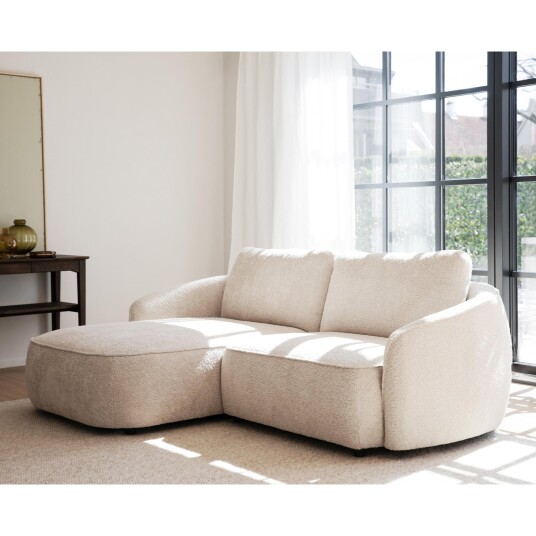 Rowico Home Norris 3-seters sofa Lys beige 226 x 162 80 cm