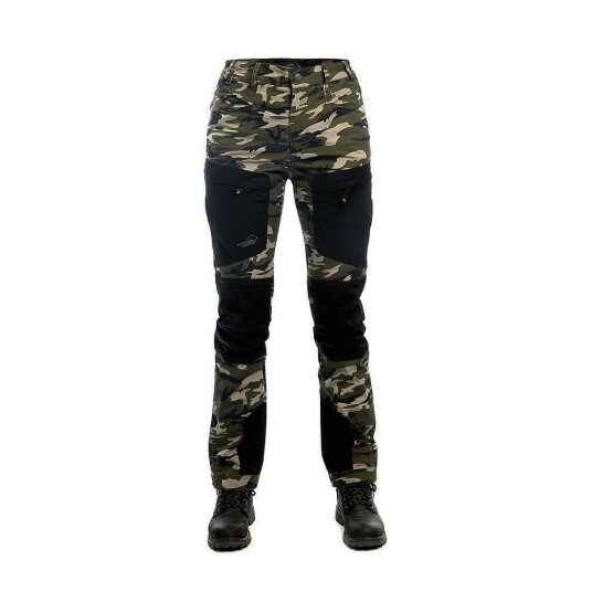 Arrak Outdoor Active Stretch Pants W LONG Camo 34L