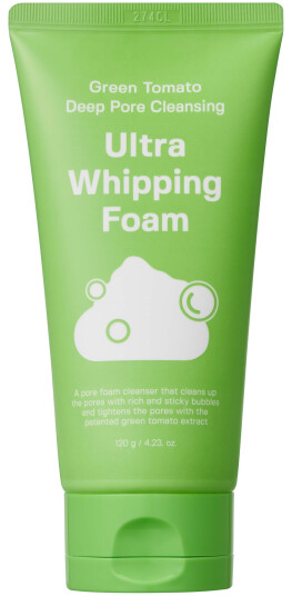Sungboon Editor Green Tomato Deep Pore Cleansing Ultra Whipping Foam 1