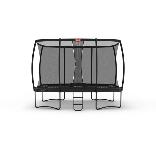 BERG Trampoline Ultim Champion 410 grå Med sikkerhetsnett Deluxe XL BERG Trampoline Ultim Champion 410 grå Med sikkerhetsnett Deluxe XL