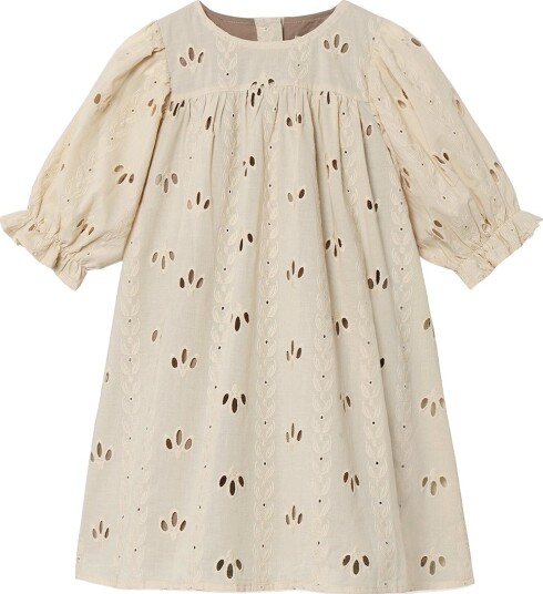 Fliink Camma 2 4 Sl Dress   Cream   86