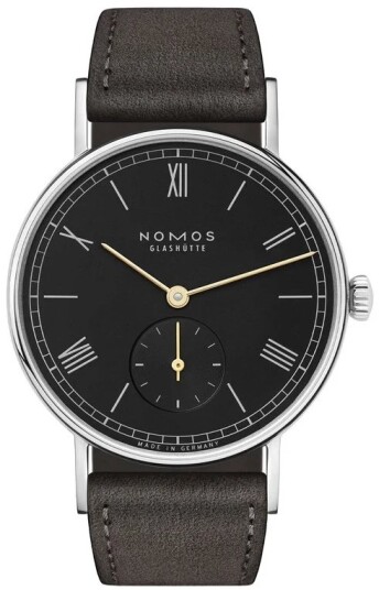 Nomos Glashütte Dameklokke N 226 Ludwig Sort/Lær Ø32.8 mm Nomos Glashütte Dameklokke N 226 Ludwig Sort/Lær Ø32.8 mm