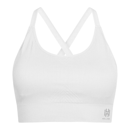 Hellner Seamless Tech Sport Bra Wmn Bright White M/L