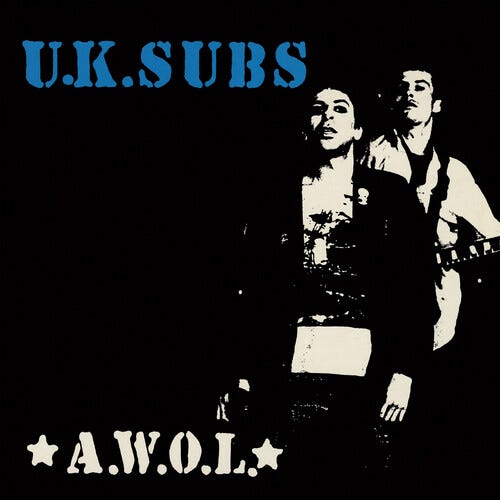 U.K. Subs  A.w.o.l  Blue  LP/Vinyl