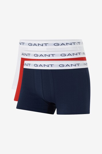 Gant Boksershorts Trunk 3 pakning Flerfarget