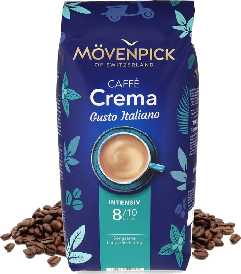 Mövenpick | Caffè Crema Gusto Italiano 1 kg kaffebønner Mövenpick | Caffè Crema Gusto Italiano 1 kg kaffebønner