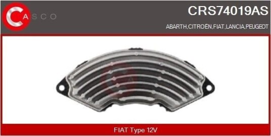 Motstand kupévifte CASCO CRS74019AS