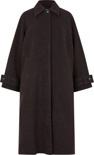 Samsøe Samsøe Dame Frakker Brun XL,