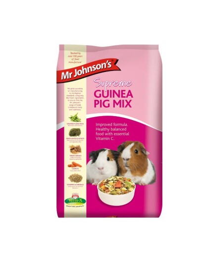 Mr.Johnson Mr.J Supreme Guinea Pig Mix 2.25Kg (815-121) Mr.Johnson Mr.J Supreme Guinea Pig Mix 2.25Kg (815-121)
