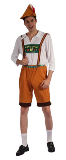 Oktoberfest Herre kostyme voksen