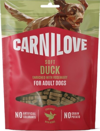 Carnilove Dog Soft Snack And med Rosmarin 2x200g
