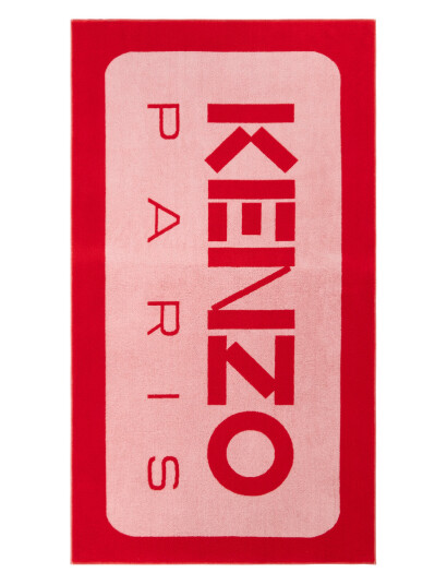 Kenzo Home Klabel Beach Towel - Red - 90X160CM
