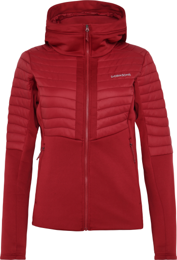 Didriksons Women"s Annema Full Zip 6 Spring Red 44 Didriksons Women"s Annema Full Zip 6 Spring Red 44