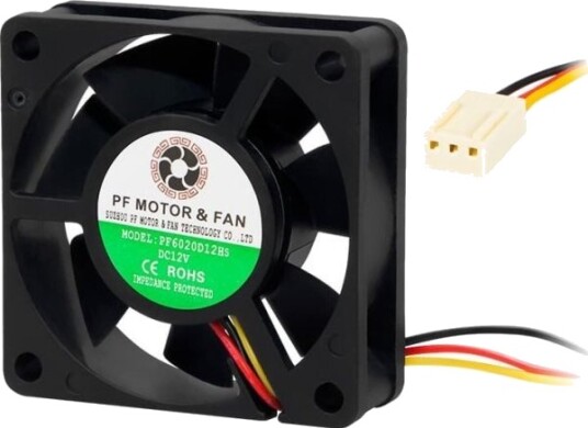 Vifte Blow 60X20mm 12V Glidelager Vifte Blow 60X20mm 12V Glidelager