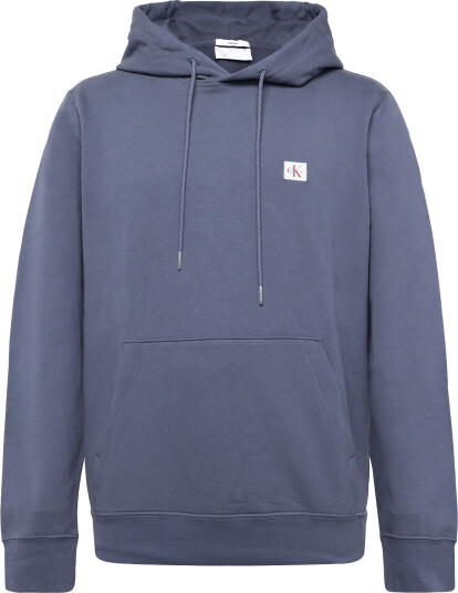 Calvin Klein Jeans Cl Ls 350Terry Wvn Lbl Hoodie Blue XXL