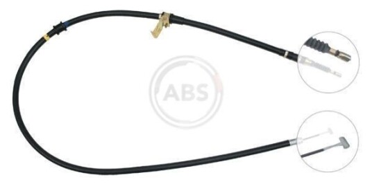 Tautrekk håndbremse A.B.S. K15857 Tautrekk håndbremse A.B.S. K15857