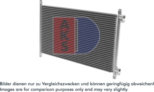Kondensator, klimaanlegg AKS DASIS 082370N