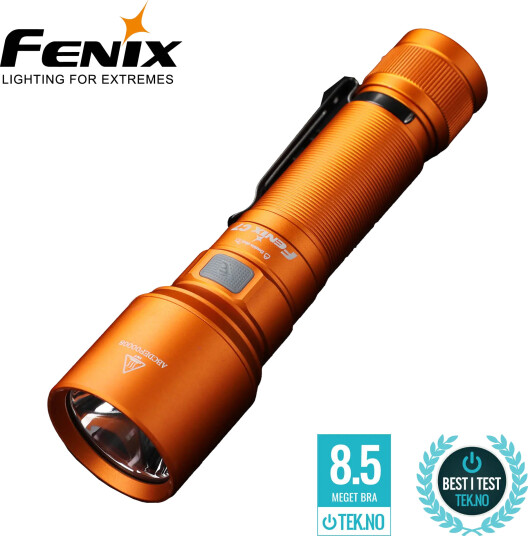 Hodelykt Fenix Led Fenix C7 Oransje