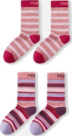 Reima Socks Parit 2 pack Rose Blush Reima Socks Parit 2 pack Rose Blush