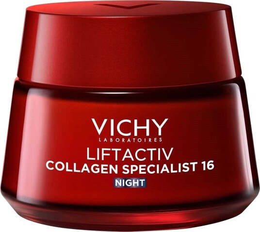 Vichy Liftactiv Collagen Specialist Nattkrem 50 ml med Anti-Age Egenskaper