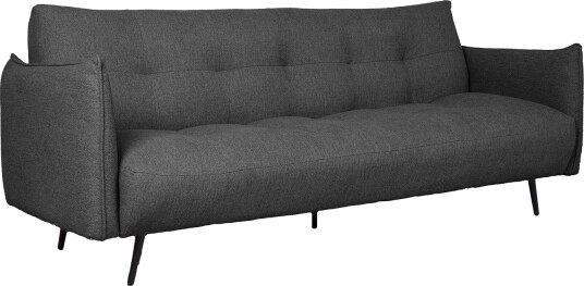 Sovesofa HOME4YOU Lander 3 seter Mørk grå Mørk grå