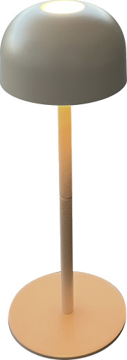Veli Line Shine oppladdningsbar bordlampe grå